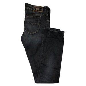 Diesel Industry Getlegg Woman 24X32 Blue Denim Jeans Stretch Slim Tapered